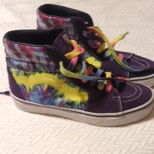 Vans Multicolor Tie-Dye High-Top Sneakers